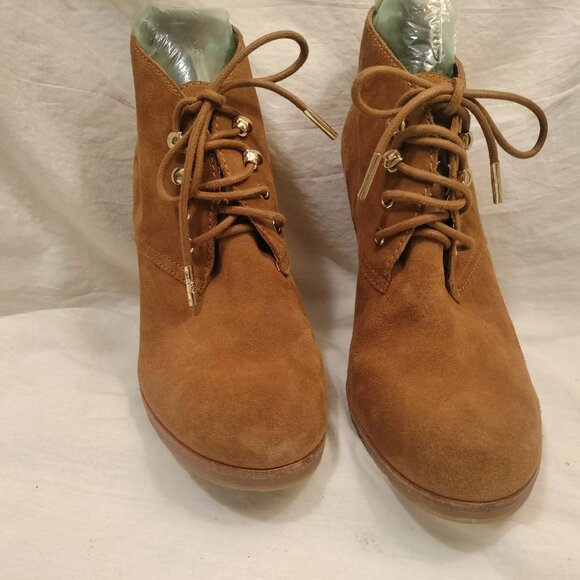 Michael Kors Elliott Bootie Genuine Leather Suede - Picture 7 of 12